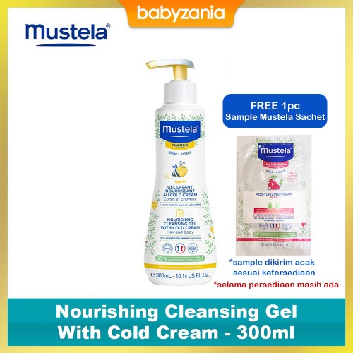 Mustela Nourishing Cleansing Gel With Cold Cream - 300ml