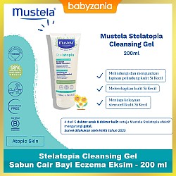 Mustela Stelatopia Cleansing Gel Sabun Cair Bayi...