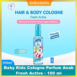 My Baby Kids Hair & Body Cologne Parfum Anak Fresh Active - 100 ml