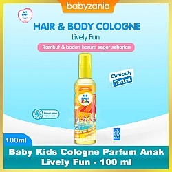 My Baby Kids Hair & Body Cologne Parfum Anak Lively Fun - 100 ml