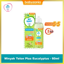 My Baby Minyak Telon Plus Eucalyptus - 60 ml