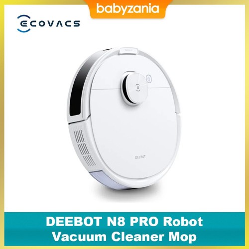Ecovacs DEEBOT N8 PRO Robot Vacuum Cleaner Vacum Sapu Pel Vakum Mop