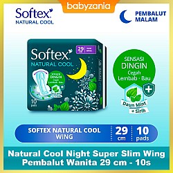 Softex Natural Cool Night Super Slim Wing...