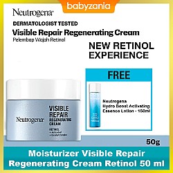 Neutrogena Moisturizer Visible Repair Regenerating Cream Retinol 50 ml