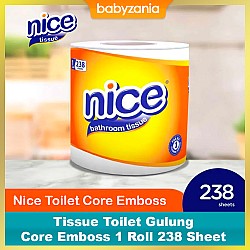 Nice Tissue Toilet Gulung Core Emboss 1 Roll 238...