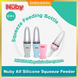 Nuby All Silicone Squeeze Feeder