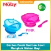 Nuby Garden Fresh Easy Go Suction Bowl and Spoon / Mangkuk Bayi
