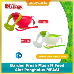 Nuby Garden Fresh Mash N Feed Alat Penghalus MPASI