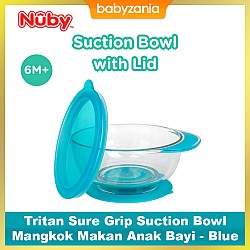 Nuby Tritan Sure Grip One Handle Suction Bowl -...