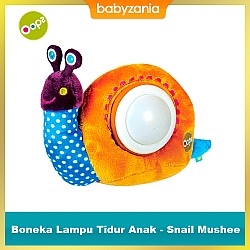 OOPS Boneka Lampu Tidur Anak - Snail Mushee