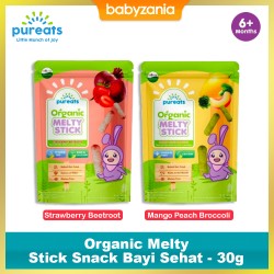 Pureats Organic Melty Stick Snack Bayi Sehat 30 gr