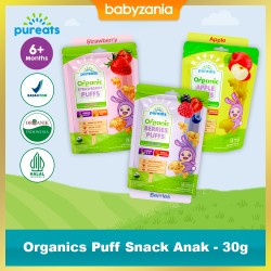 Pureats Organics Puffs Snack Anak Bayi - 30 gr