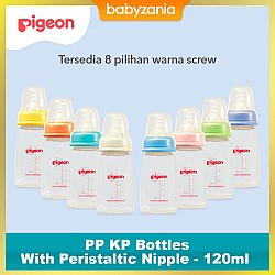 Pigeon PP KP Bottles with Peristaltic Nipple 120ml