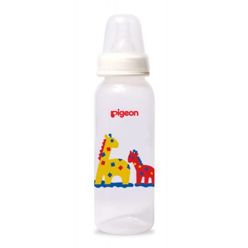 Pigeon Bottle PP RP with Nipple Type M 240 ml - Giraffe