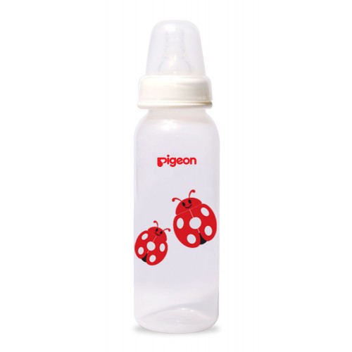 Pigeon Bottle PP RP with Nipple Type M 240 ml - Ladybug
