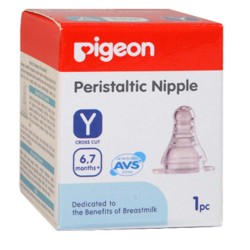 Pigeon Peristaltic Nipple Y Slim Neck Bottle -...