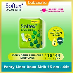 Softex Panty Liner Daun Sirih 15 cm - 44 s