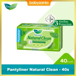 Laurier Pantyliner Natural Clean - 40s