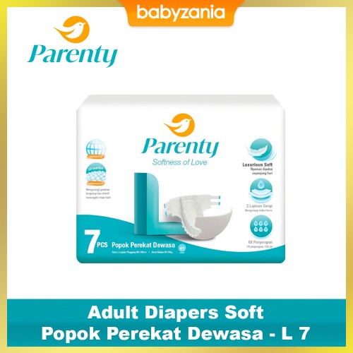 Parenty Adult Diapers Soft Popok Perekat Dwasa - L 7