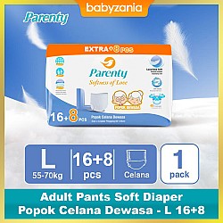 Parenty Adult Pants Soft Diaper Popok Celana Dewasa - L 16+8