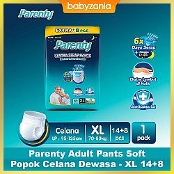 Parenty Ekstra Serap Pants Popok Celana Dewasa Heavy Flow Jumbo XL14+8