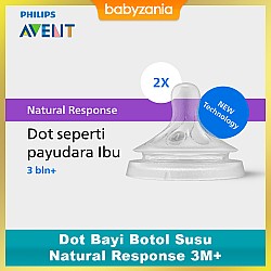 Philips Avent Dot Bayi Botol Susu Natural...