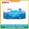 Pigeon Anti Bacterial Wipes Baby Wet Tissue Tisu Bayi - 60 Sheets