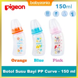 Pigeon Baby Bottle Botol Susu Bayi PP Curve - 150...