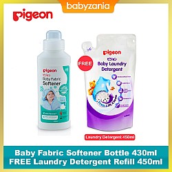 Pigeon Baby Fabric Softener Bottle 430ml FREE...