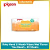 Pigeon Baby Hand and Mouth Wipes Wet Tissue Tisu Basah - 20 Sheets
