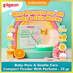Pigeon Baby Pure & Gentle Care Compact Powder...