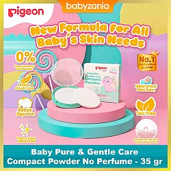 Pigeon Baby Pure & Gentle Care Compact Powder...
