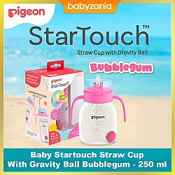 Pigeon Baby StarTouch Straw Cup With Gravity Ball...