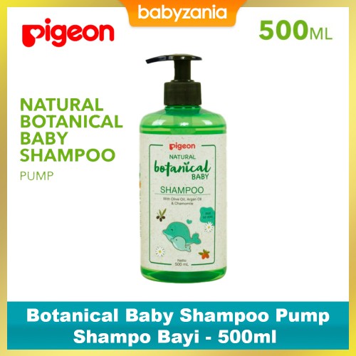 Pigeon Botanical Baby Shampoo 500 ml Pump Shampo / sampo Bayi