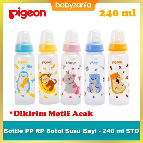 Pigeon Bottle PP RP Botol Susu Bayi - 240 ml STD