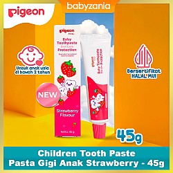 Pigeon Baby Toothpaste Pasta Gigi Bayi 45 gr - Strawberry