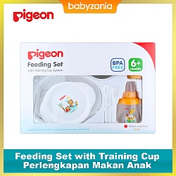 Pigeon Feeding Set with Training Cup Perlengkapan...