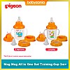 Pigeon Mag Mag All in One Set Training Cup 3m+ - Elephant Giraffe