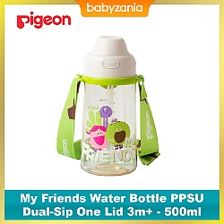 Pigeon My Friends Water Bottle PPSU Dual-Sip One...