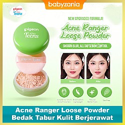 Pigeon Teens Acne Ranger Loose Powder Bedak Tabur...