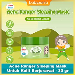 Pigeon Teens Acne Ranger Sleeping Mask Remaja...