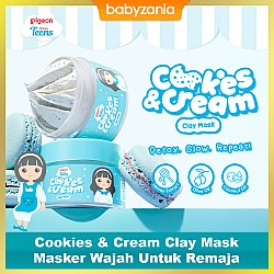 Pigeon Teens Clay Mask Masker Wajah Untuk Remaja - Cookies & Cream