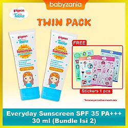 Pigeon Teens Everyday Sunscreen SPF 35 PA+++ 30 ml (Bundle Isi 2)