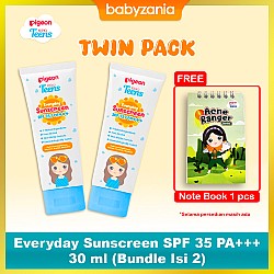 Pigeon Teens Everyday Sunscreen SPF 35 PA+++ 30 ml (Bundle Isi 2)