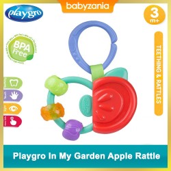 Playgro In My Garden Apple Rattle Gigitan Bayi 3m+