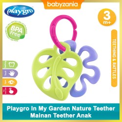 Playgro In My Garden Nature Teether Gigitan Bayi...