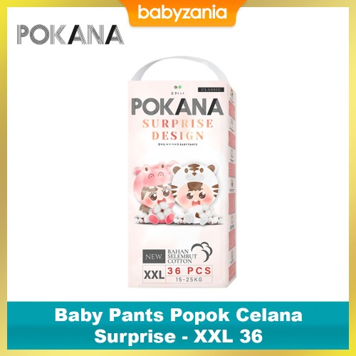 Pokana Popok Bayi Pants Surprise Design - XXL 36
