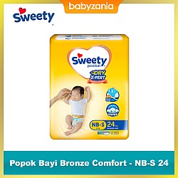 Sweety Popok Bayi Bronze Comfort - NB-S 24