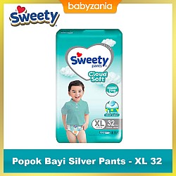 Sweety Popok Bayi Celana Silver Pants Cloud Soft...