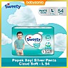 Sweety Popok Bayi Silver Pants Cloud Soft  - L 54